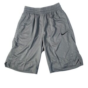Nike Icon Dri-Fit Men's 10inch Basketball Shorts Size SM Steel Gray Pockets- NWT